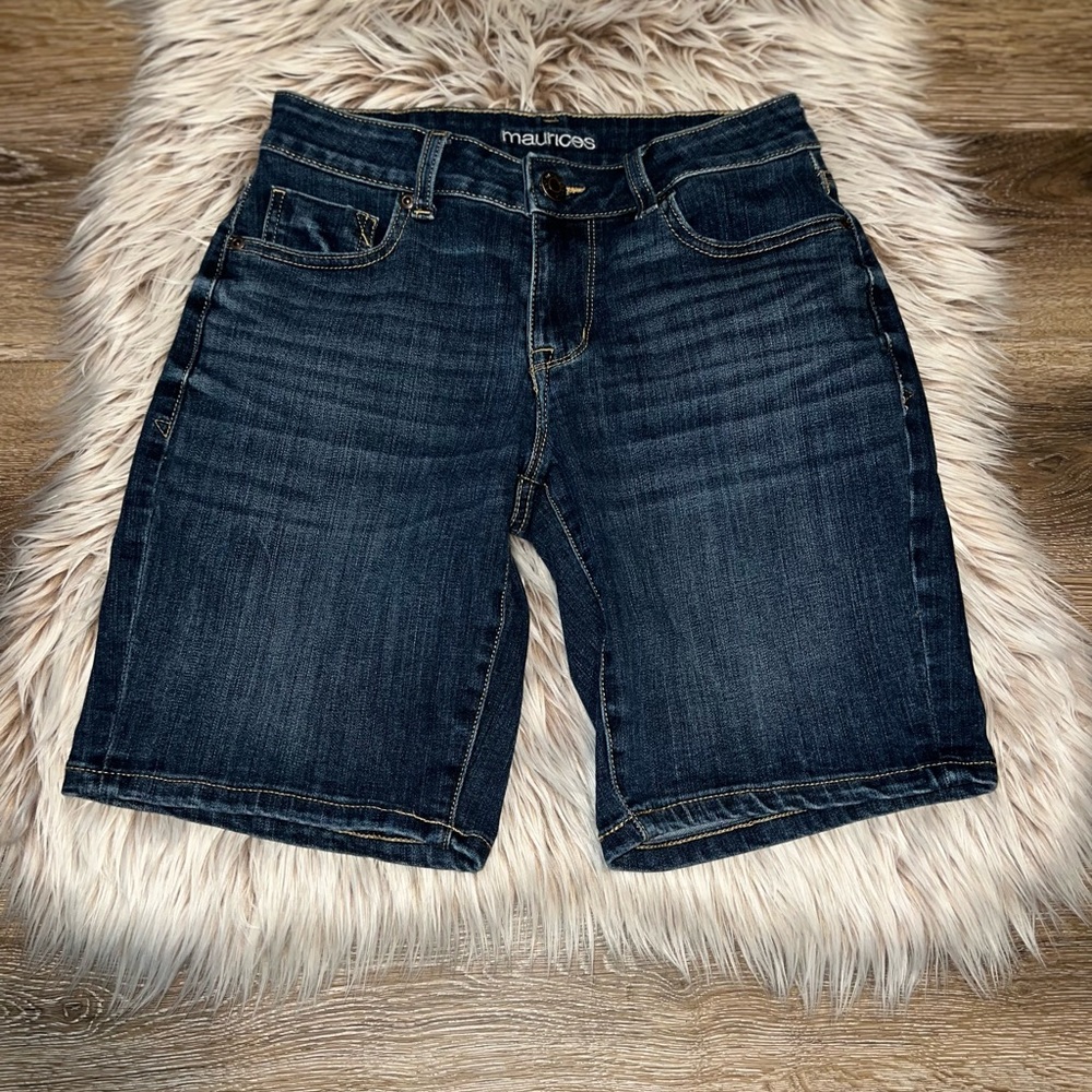 Maurice’s women’s blue jeans shorts